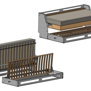 Mécanisme LiftSecurity - Lit FLEX Horizontal